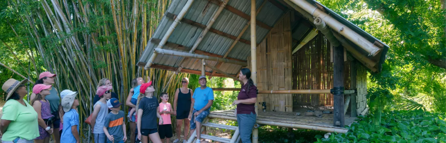 Volunteers at ECHO Global Farm