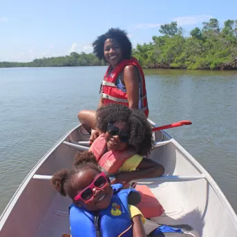 Enjoying boating in Fort Myers