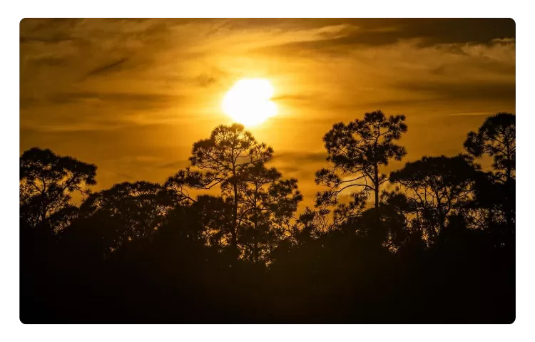 bright sun in clouds
